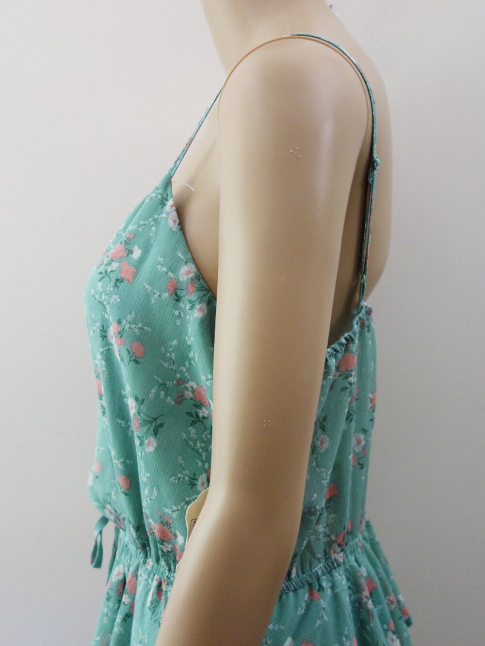 Altar’d State Floral Tiered Mini Dress Sage Floral (XL) NWT! - Picture 5 of 13
